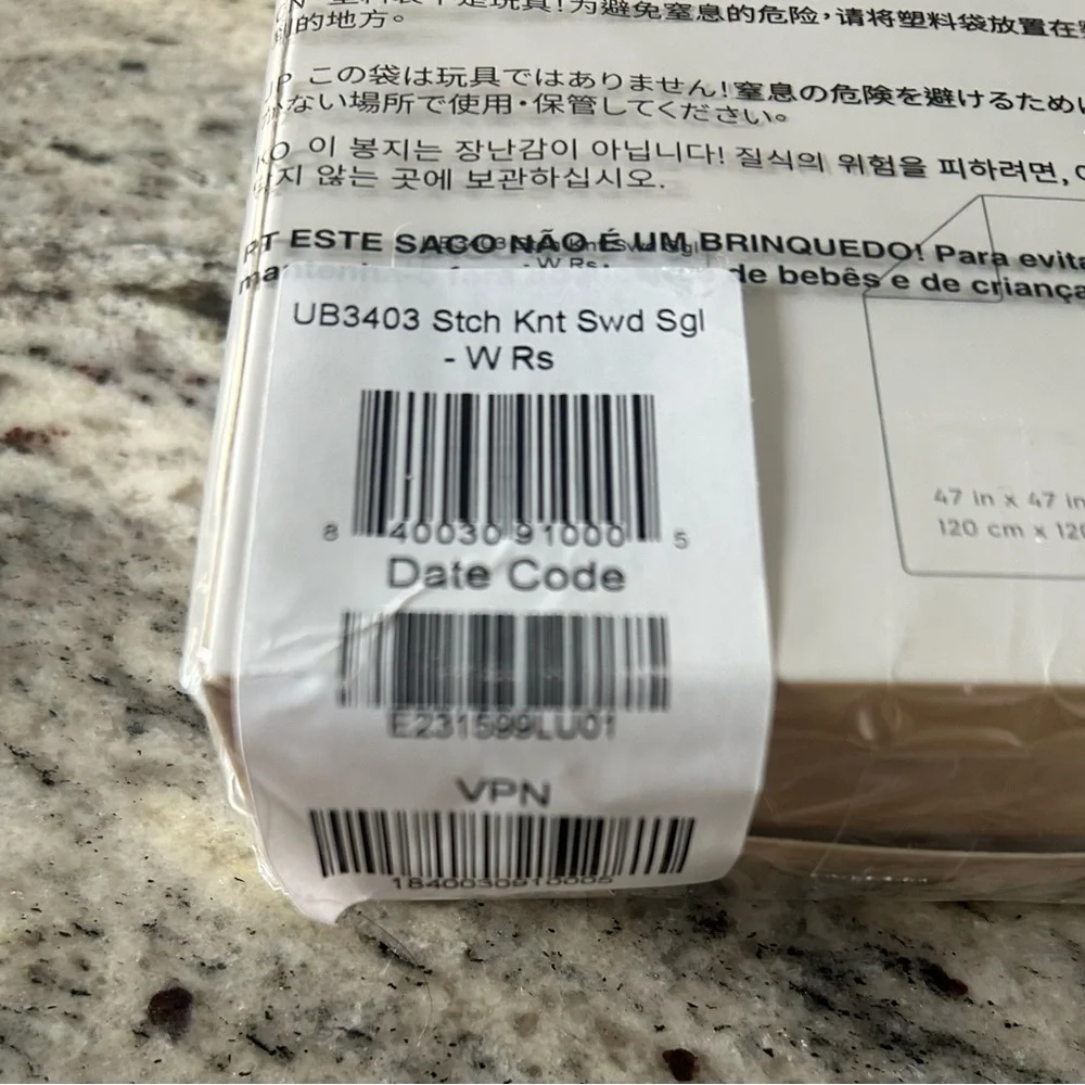 Little Unicorn Swaddle Blanket*Watercolor Rose*New! - Picture 8 of 8